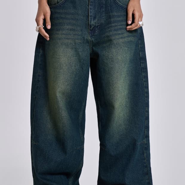 25) Jaded london 와이드 핏 데님 