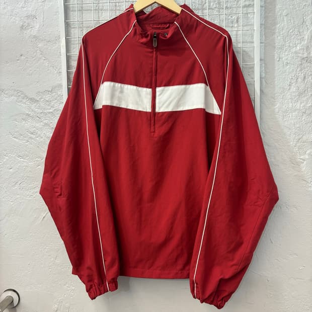 00s 아디다스 올드스쿨 아노락 바람막이 자켓 2XL