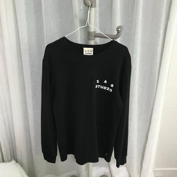 아이앱 스튜디오 블랙 롱슬리브 S