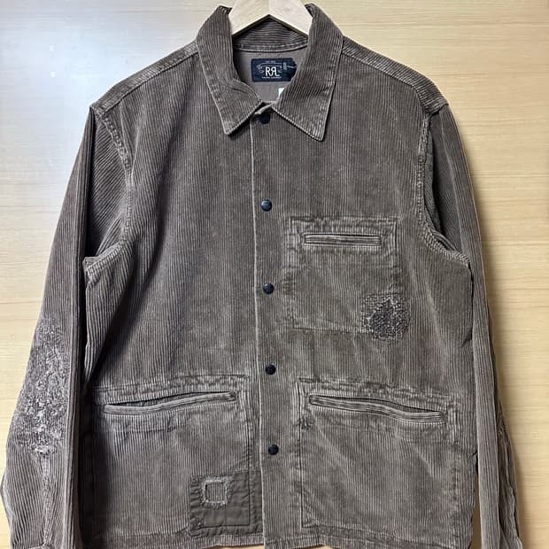 RRL 리페어 코듀로이 오버서츠 자켓 M 새상품