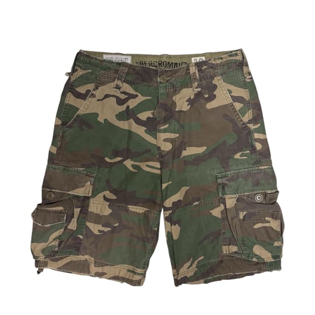 아베크롬비 버뮤다 카모 카고 반바지 32사이즈