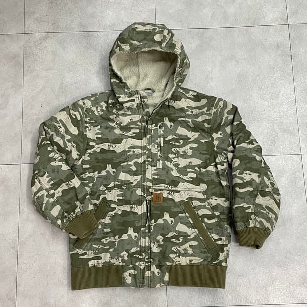 칼하트 카보플라쥬 재킷 (여성 S~M)