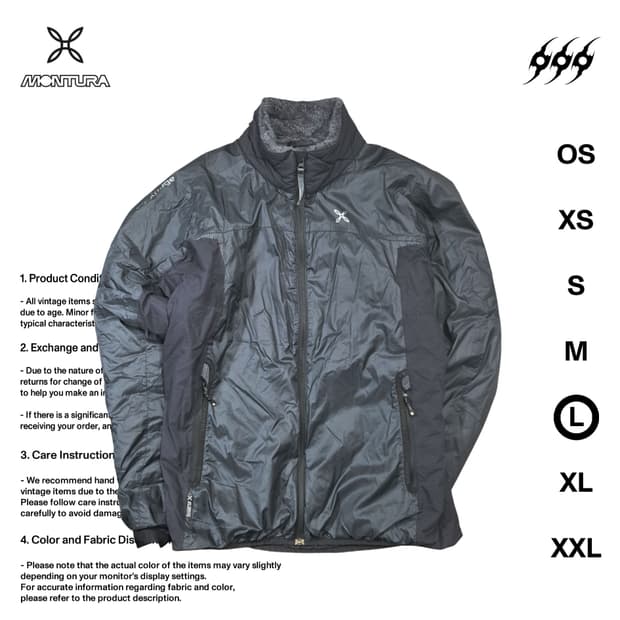 몬츄라 프리마로프트 퍼 L사이즈 자켓