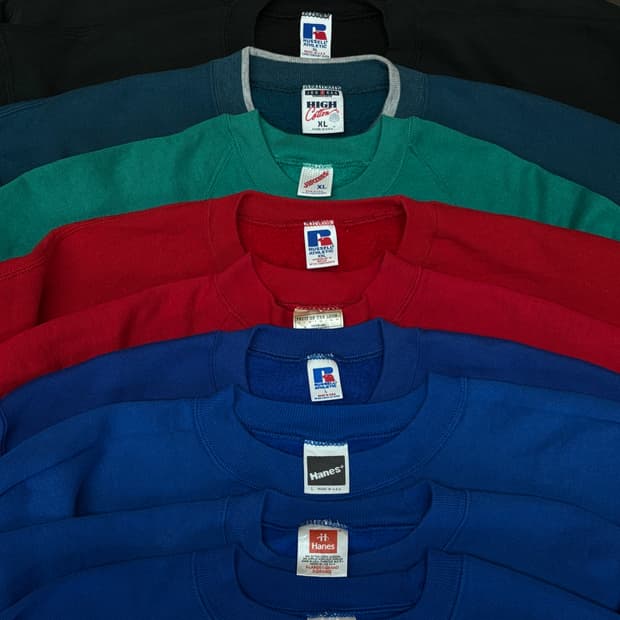 made in USA 🇺🇸 50/50 sweatshirt 스웻셔츠