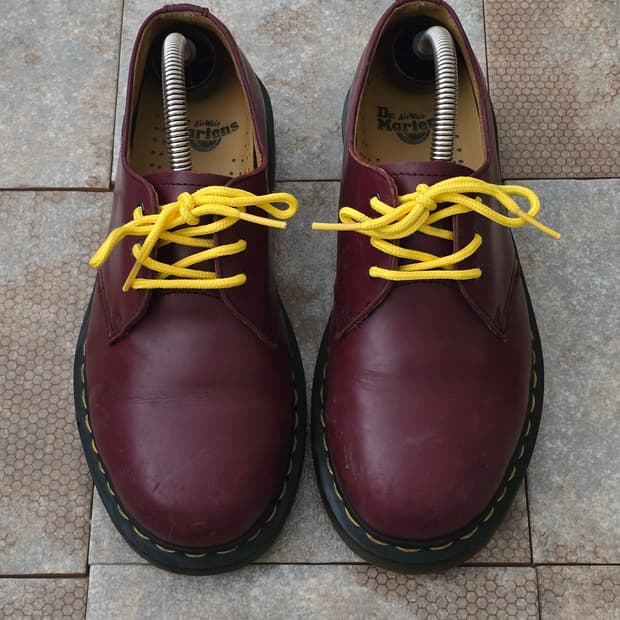 (230)닥터마틴 1461 pw 3홀 체리레드 구두