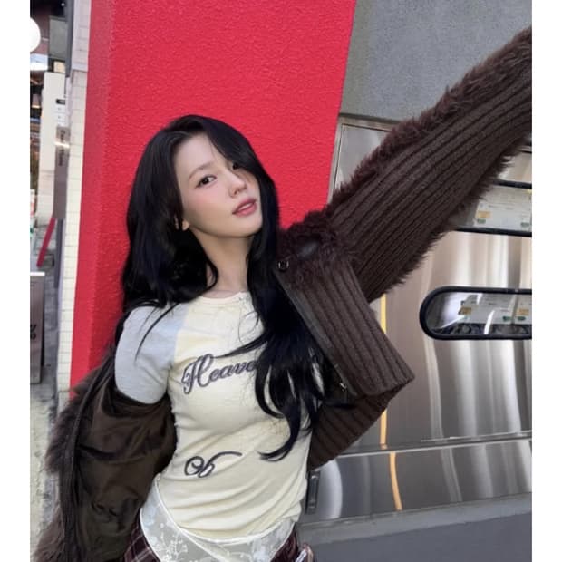 스컬프터 버튼 티 xs