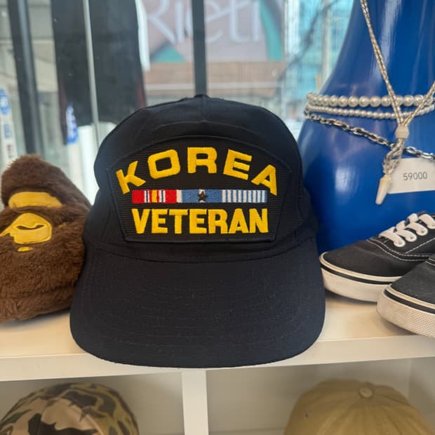 Vintage Cap KOREA 남성 자수 캡