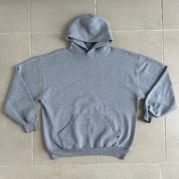 90s 빈티지 러셀 후드 그레이 L USA