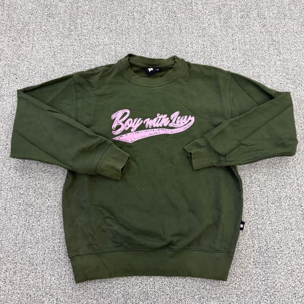 L BTS 오버핏 맨투맨 0128H1