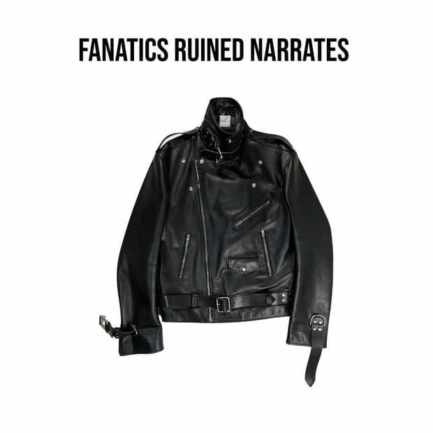 [M] 베트멍 19AW 본디지 레더 자켓