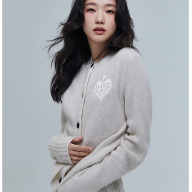 마르디메크르디 가디건 아이보리