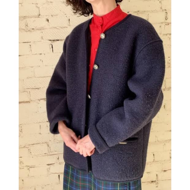 가이거 GEIGER 보일드 울 자켓