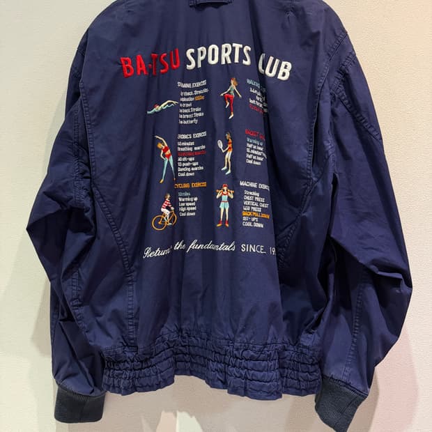 90s BA-TSU 코튼 봄버 재킷