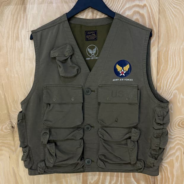 U.S Army U.S.A.A.F 타입 C-1 서바이벌 베스트