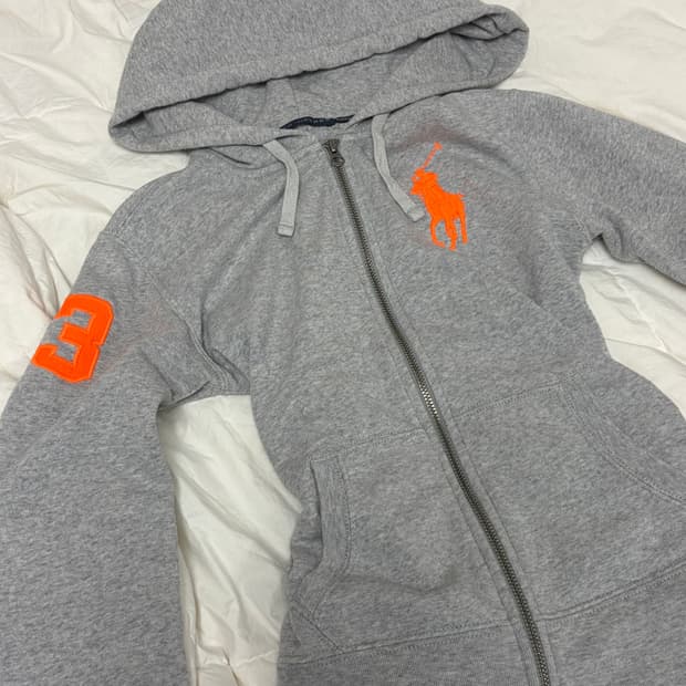 폴로 빅포니 후드집업