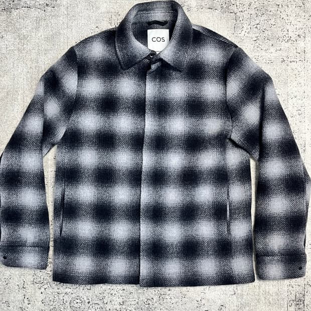 Cos 플란넬 자켓