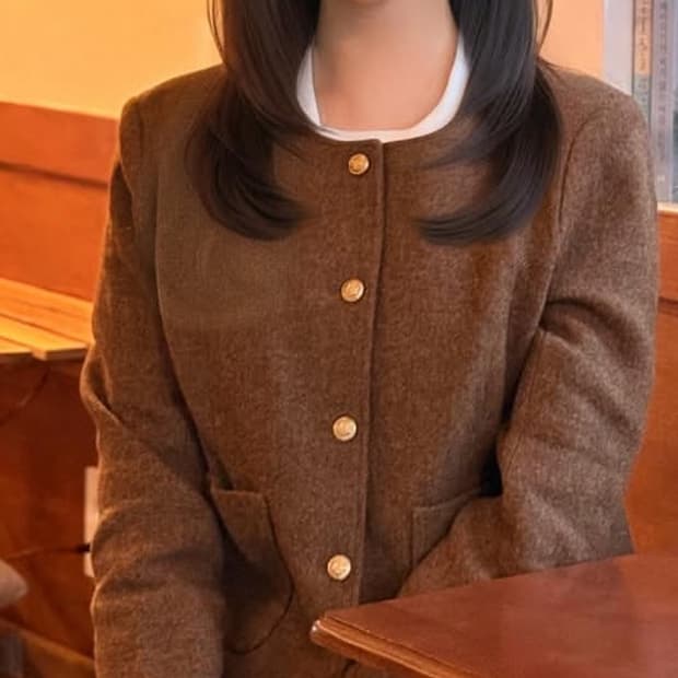 디녹 디어 울 트위드 자켓 25FW