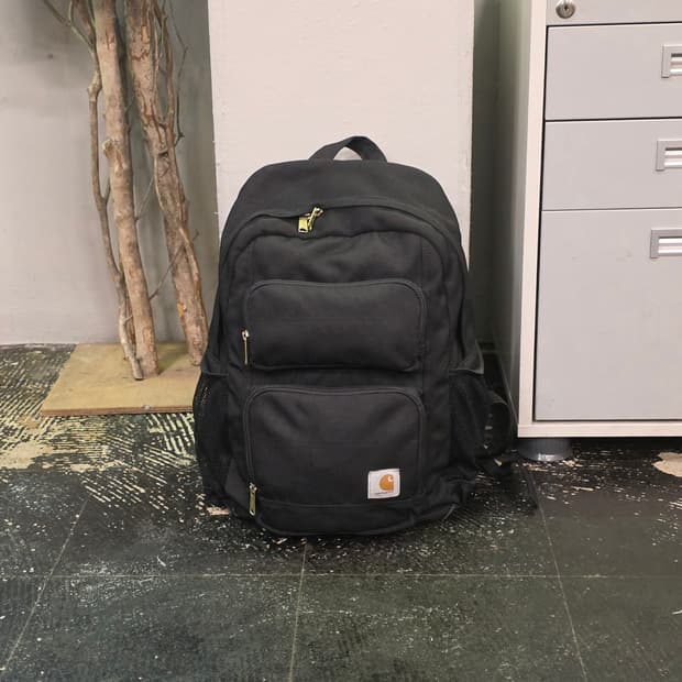 칼하트 블랙 백팩 