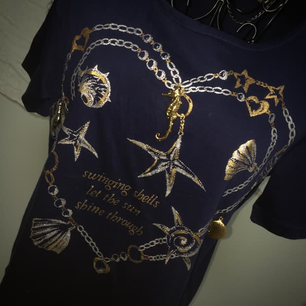 Fairy shell decorate T