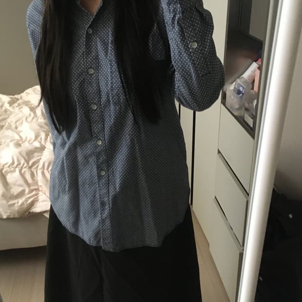 GAP 빈티지 도트 셔츠