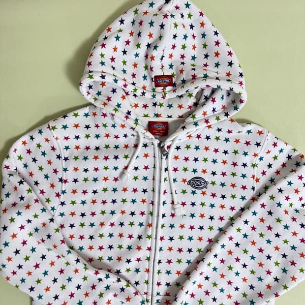 디키즈 빈티지 별무늬 후드집업