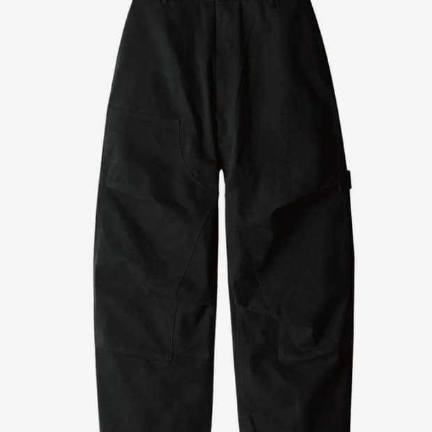 Etce 더블니 코튼팬츠 블랙 L