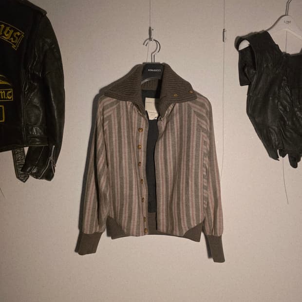 Stephan schneider crop wool blouson