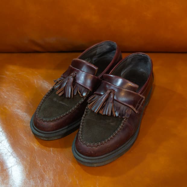 닥터마틴 아드리안 스웨이드 테슬 로퍼