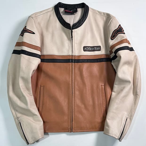 알파인스타 레더 라이더 자켓