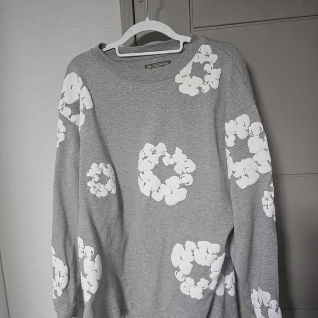 데님티어스 롱슬리브 그레이 xl