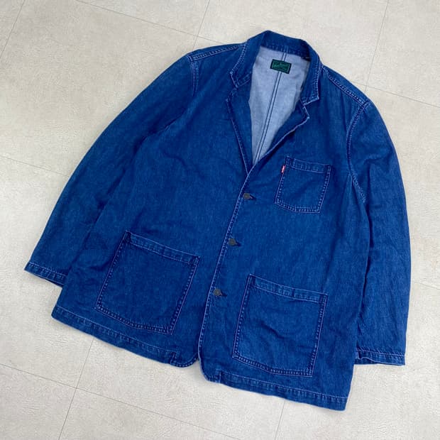 리바이스 테일러링 루즈핏 데님 블레이저 (105)
