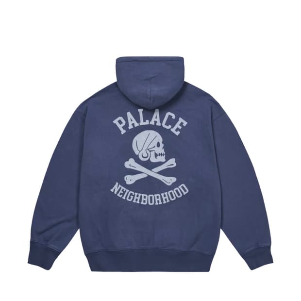 팔라스 x 네이버후드 스컬 집 후드 XL 