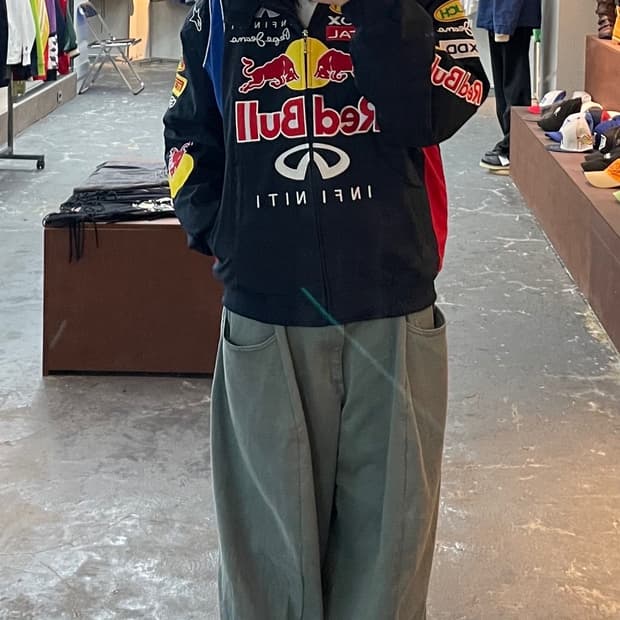 레드불 레이싱 누빔 점퍼 H1160