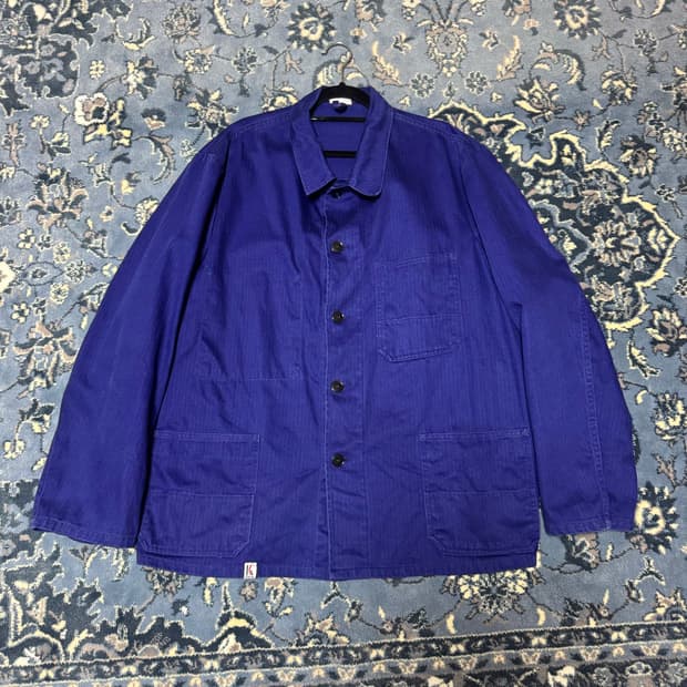XL-XXL) Vintage French work wear HBT Fre