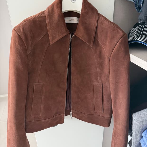 웨이비니스 서지크롭스웨이드자켓