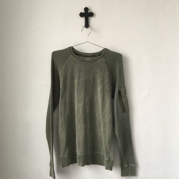 Washing waffle layered sleeve