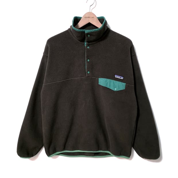 [M] 파타고니아 신칠라 스냅티 풀오버 다크 브라운