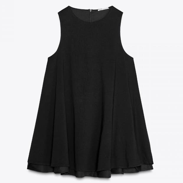 Zara 자라 볼륨 미니 원피스