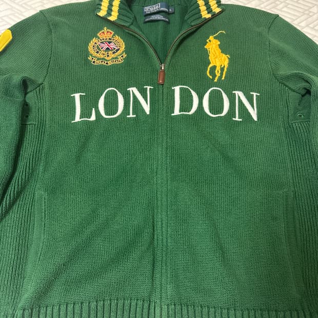 폴로 치프키프 투웨이 니트집업