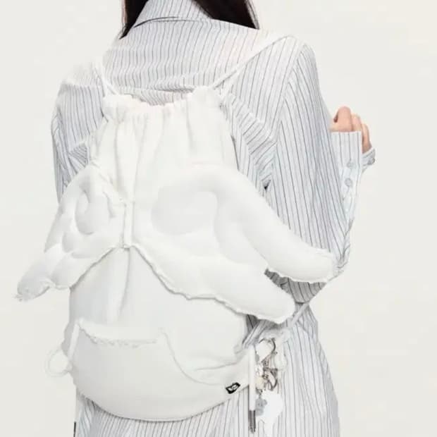 Dear my kiko 엔젤 윙 백팩