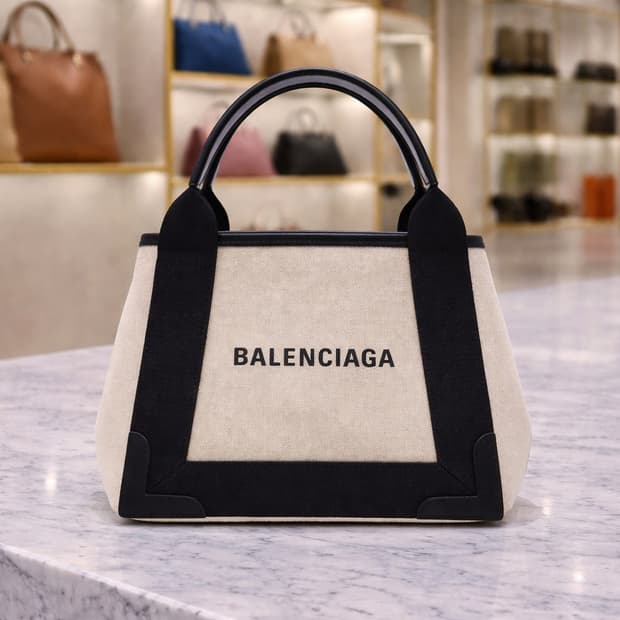 [A급] 발렌시아가 카바스 토트백 XS 판매합니다!!!