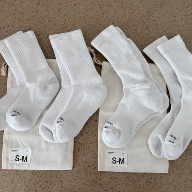 [S-M] 비즈빔 양말 4켤레