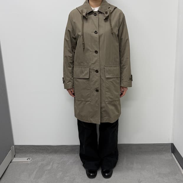 MHL hooded cotton coat