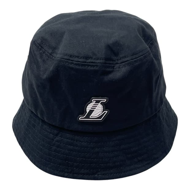 NBA LAL 팀 러버패치 버킷햇