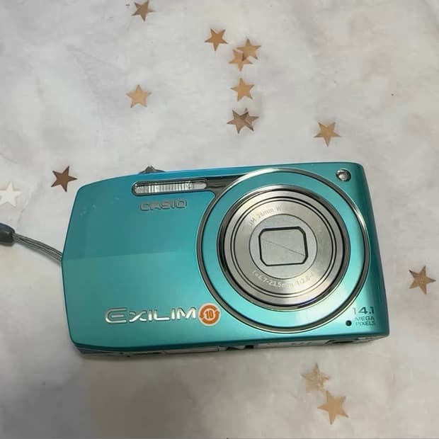 디카 카시오 엑슬림 z2300 블루 디지털카메라