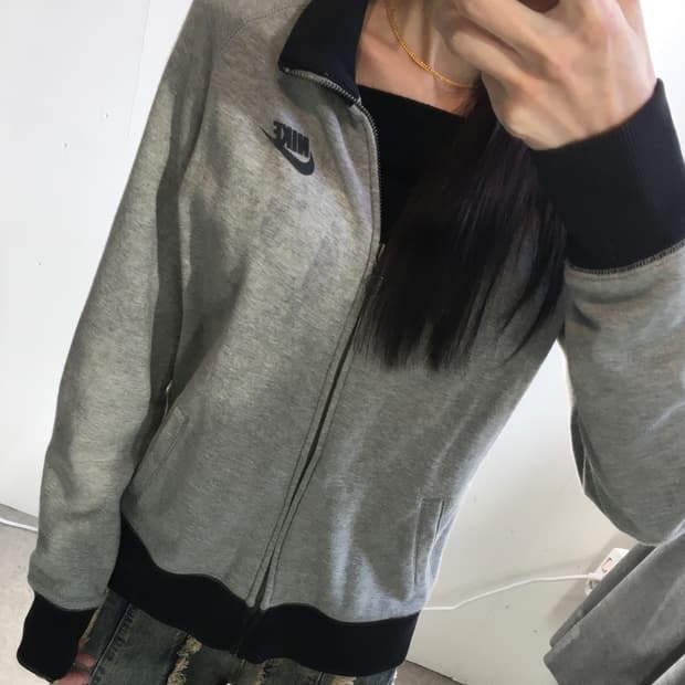 나이키 퓨추라로고 코튼집업