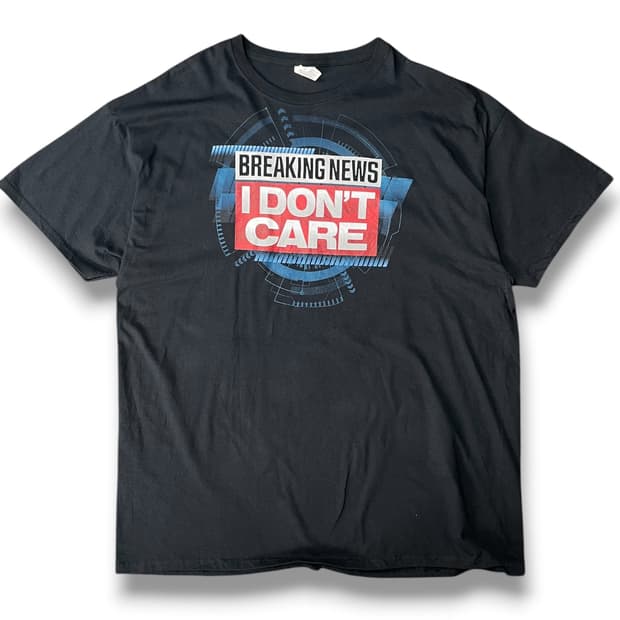 후르츠옵더룸 아이돈케어 그래픽 티셔츠 2XL