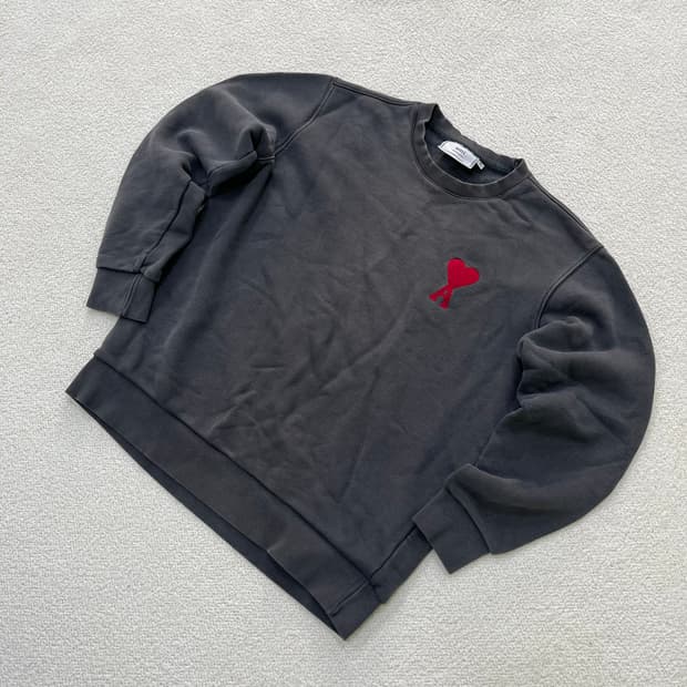 XL 빈티지 하트로고 맨투맨 0317M