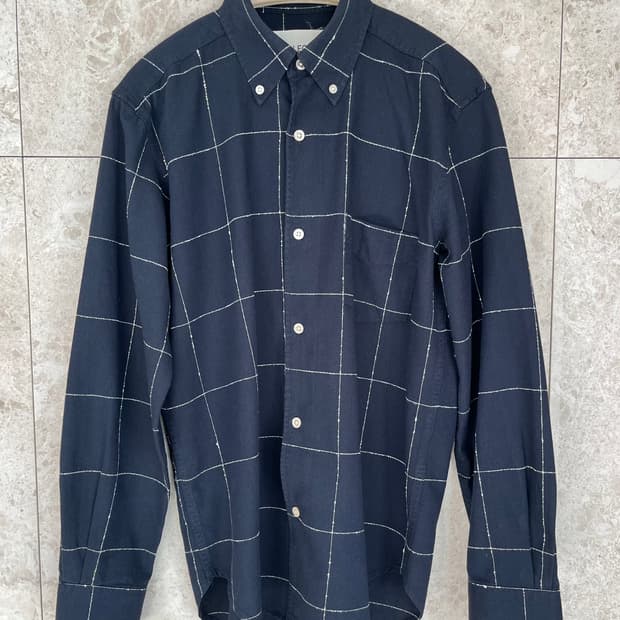 OUR LEGACY 남성 체크 셔츠 46(95~100사이) 정품