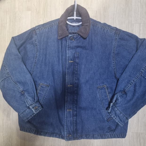 [XL] 노티카 데님 패디드  블루종 